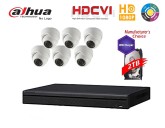 Dahua Penta-brid 1080P Security Package: 8CH XVR5108 w/2TB HDD+(6) 2MP Outdoor IR HDW1200M Eyeball